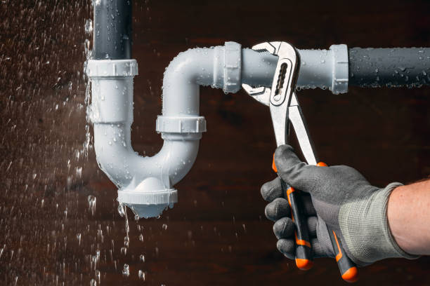 Professional Sewer Line Repair technician working in Staten Island, NY